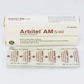 Arbitel AM 5/40 mg Tablet-10 Pcs