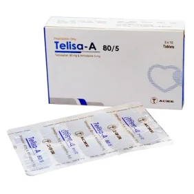Telisa-A 5/80 mg Tablet-10's Strip