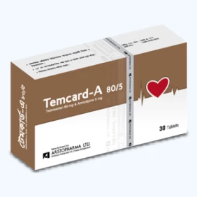 Temcard A 5/80 mg Tablet-10 Pcs