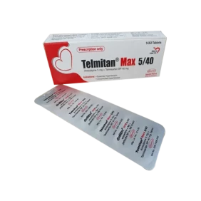 Telmitan Max 5/40 mg Tablet-14's Strip