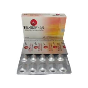 Telmidip 5/40 mg Tablet-10's Strip