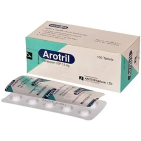 Arotril 0.5 mg Tablet-10's Strip