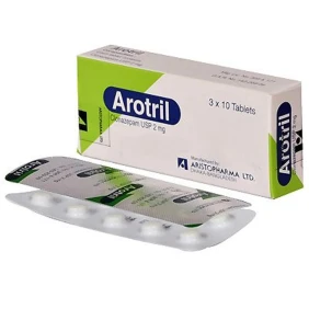 Arotril 2 mg Tablet-10's Strip