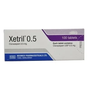 Xetril 0.5 mg Tablet-10's Strip