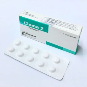 Cloma 2 mg Tablet-10's Strip