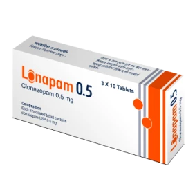 Lonapam-0.5 mg Tablet-10's Strip
