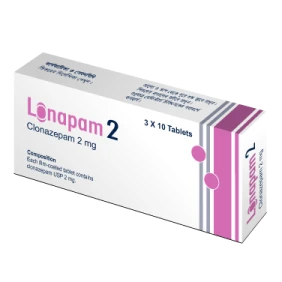 Lonapam-2 mg Tablet-10's Strip