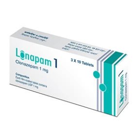 Lonapam-1 mg Tablet-10's Strip
