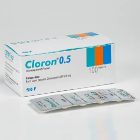 Cloron 0.5 mg Tablet-10's Strip