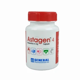 Astagen 4 mg Capsule-30's Pot