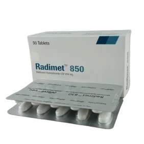 Radimet 850 mg Tablet-10'S strip