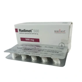 Radimet 500 mg Tablet-10's Strip
