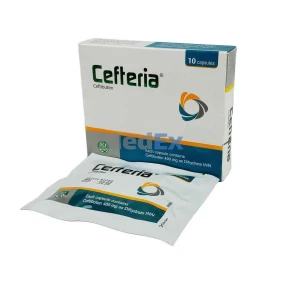 Cefteria 400 mg Capsule-10's Pack