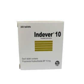 Indever 10 mg Tablet-20's strip