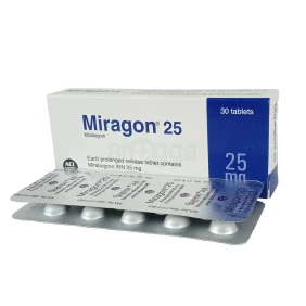 Miragon 25 mg Tablet -10's strip
