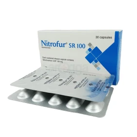 Nitrofur SR 100 mg Capsule-10's strip