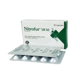Nitrofur SR 50 mg Capsule-10's strip