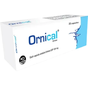 Ornical 120 mg Capsule-20's pack