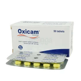 Oxicam 20 mg Tablet-10's strip