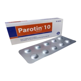Parotin 10 mg Tablet-10's strip