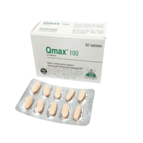 Qmax 100 mg Tablet-10's strip