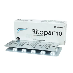 Ritopar 10 mg Tablet-10's strip