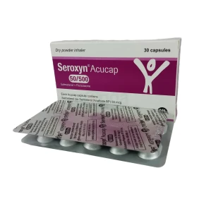 Seroxyn 50 mg/500 mg Acucap Inhalation Capsule-10's strip