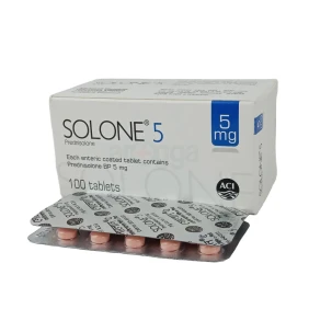 Solone Tablet 5 mg-100's Strip