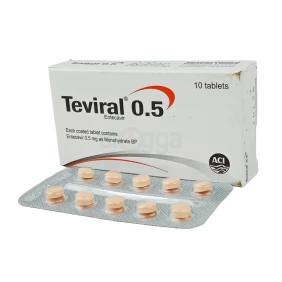 Teviral 0.5 mg Tablet-10's Pack