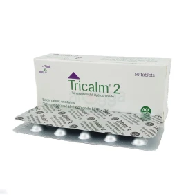 Tricalm 2 mg Tablet-10's Strip