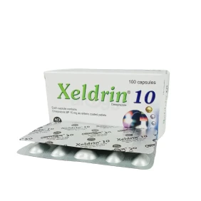 Xeldrin 10 mg Capsule-10's Strip