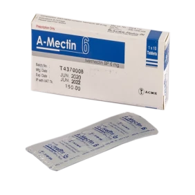 A Mectin 6 mg Tablet-10's Pack