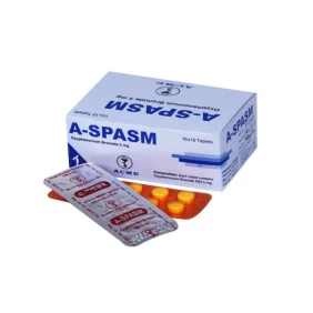 A Spasm 5 mg Tablet-100's pack