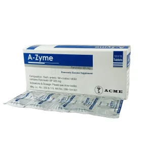 A-Zyme 325 mg Tablet-10's Strip