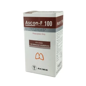 Ascon Inhaler 100 mcg/Puff-200 Metered Doses