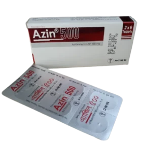 Azin 500 mg Tablet-6's Strip