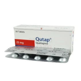Qutap 25 mg Tablet-10 Pcs