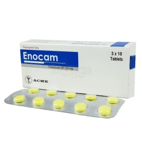Enocam 20 mg Tablet-10's strip