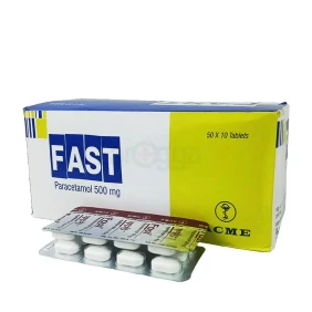 Fast 500 mg Tablet-10's strip