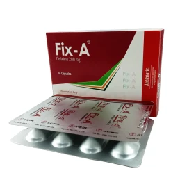 Fix-A 200 mg Capsule-7's strip