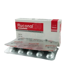 Fluconal 50 mg Tablet-10's strip