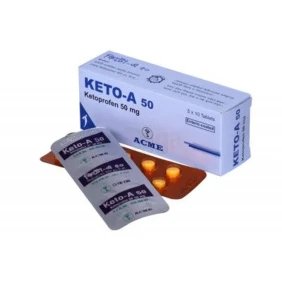 Keto-A 50 mg Tablet-50's Pack
