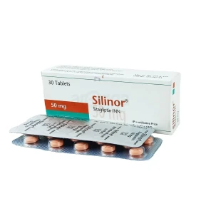 Silinor 50 mg Tablet-10's Strip