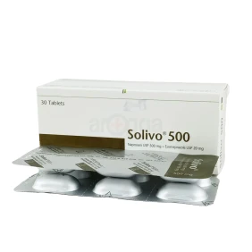 Solivo 500 mg Tablet-6's strip