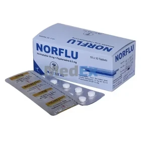 Norflu Tablet-10's strip