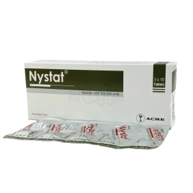 Nystat Tablet-10's strip