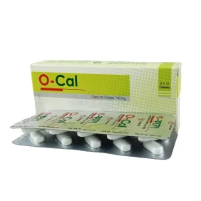 O-Cal 740 mg Tablet-10's strip