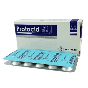 Protocid 40 mg Tablet-10's strip