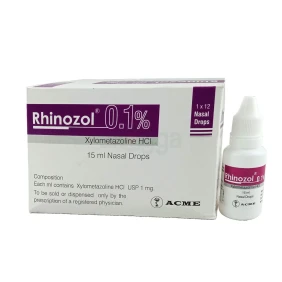 Rhinozol 0.1% Nasal Drop-15 ml Drop