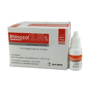 Rhinozol 0.5% Nasal Drop-15 ml Drop